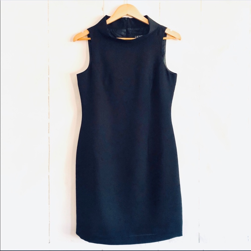 VTG Laundry By Shelli Segal 90’s Black Dress